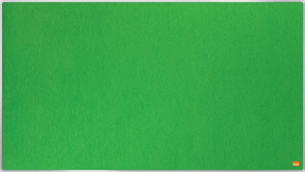 Tableau de notes Nobo 1915425 en feutre vert résistant format 50x89cm