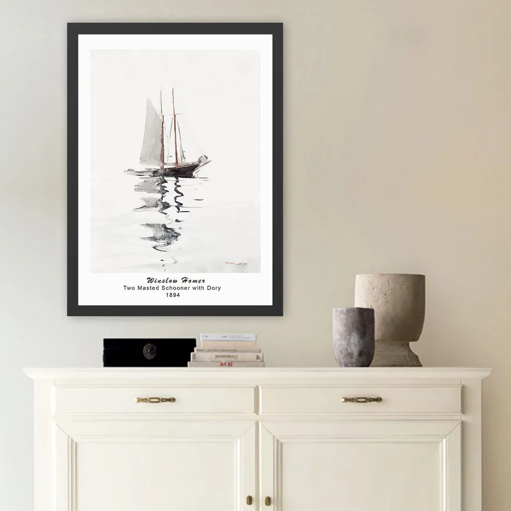 Offerta Quadro Wallity 55x75 Legno 100% - Tela Moderna FMS1332