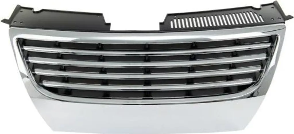 Calandre VW Passat 3C Finition Chrome et Noir ABS - Version Sans PDC 05 - 2
