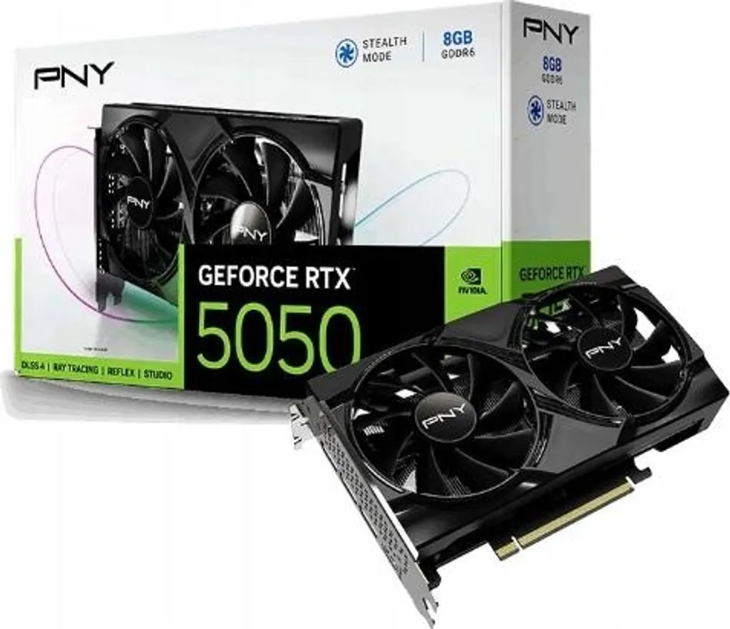 GeForce RTX 5050 8GB PNY VCG50508SFXPB1 avec Format Compact Single Fan - 7