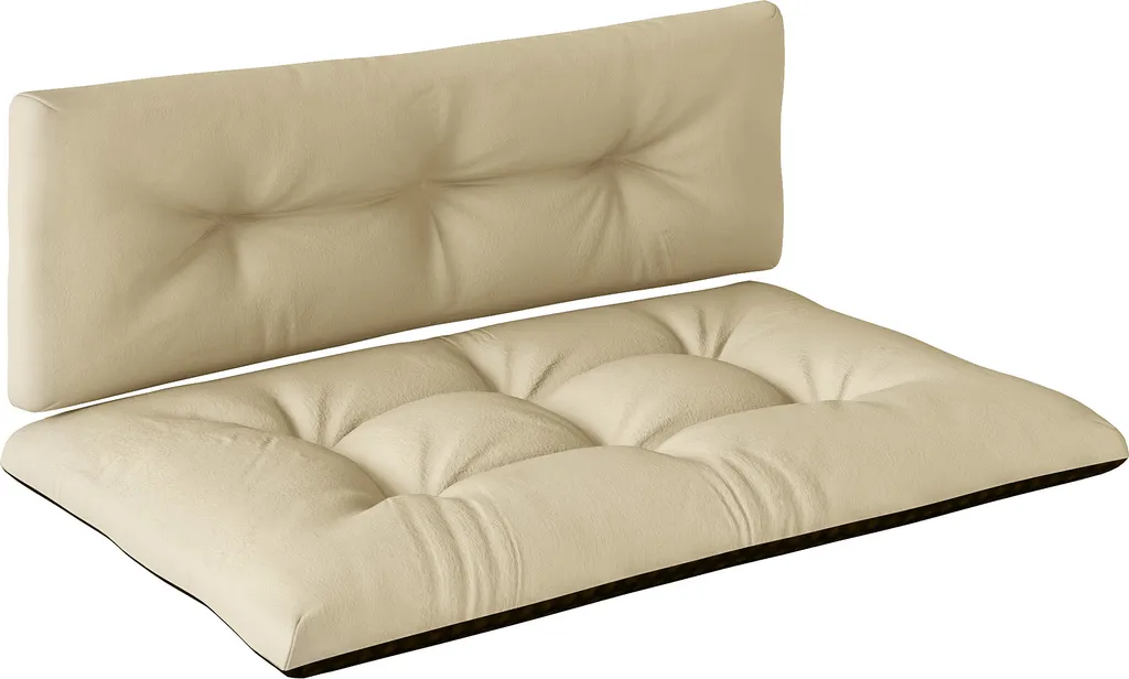 Set 2 Cuscini Outsunny per Pallet | Comfort e Atmosfera da Sogno