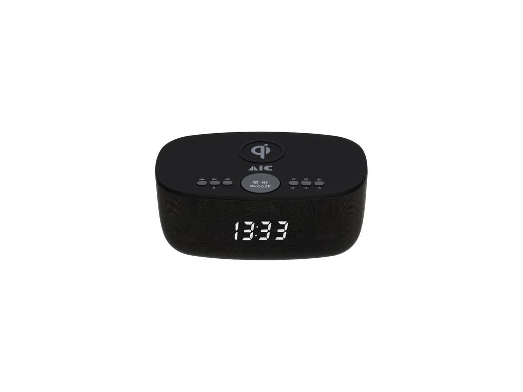 AIC 28 BT Radiowecker mit Bluetooth Qi-Ladefunktion Produktbild 