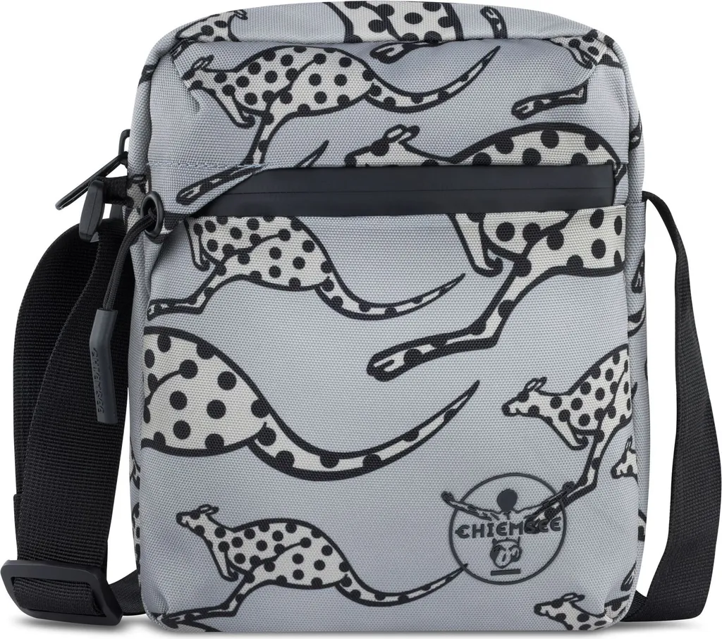 CHIEMSEE Jump N Fly Sac bandoulière gris en tissu technique résistant