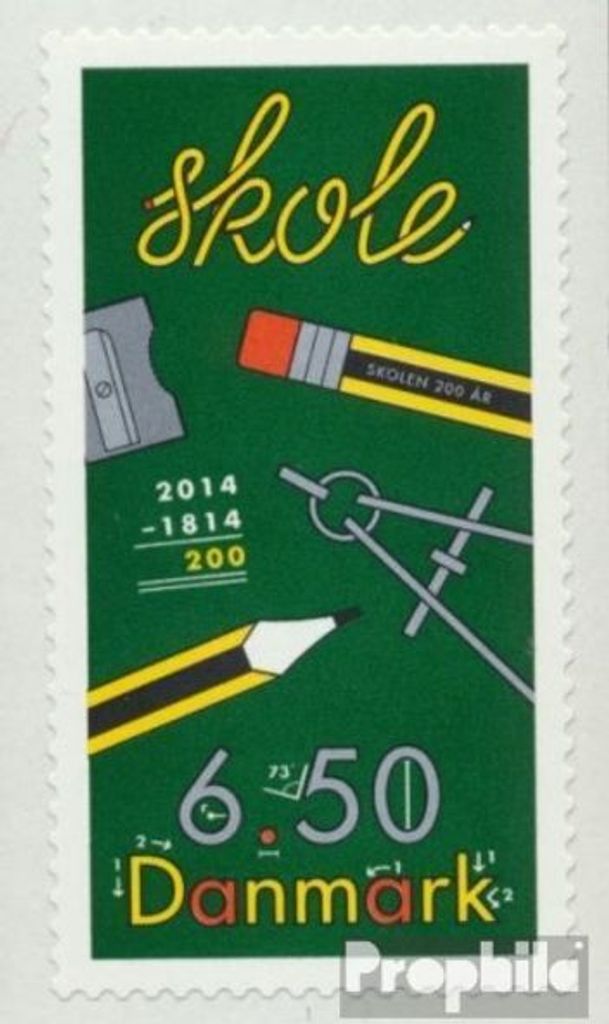 Briefmarken Dänemark 2014 Mi 1788 postfrisch Unterrichtspflicht in Dänemark