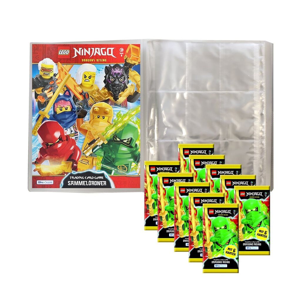 LEGO Ninjago Series 9 Trading Cards - 1 Leere Sammelmappe + Image du produit 