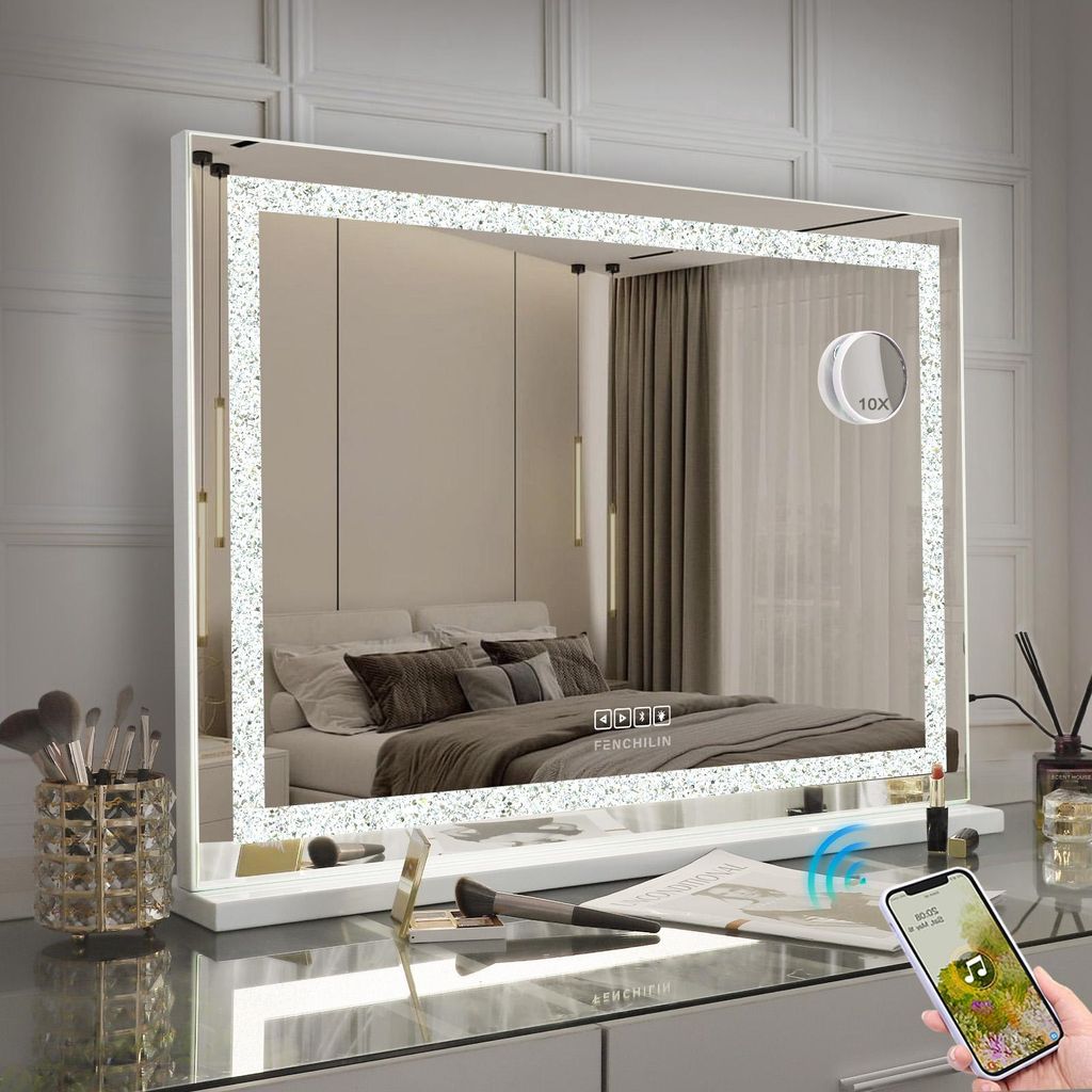 VANITII Hollywood miroir de maquillage 80cm x 58cm avec Image du produit 