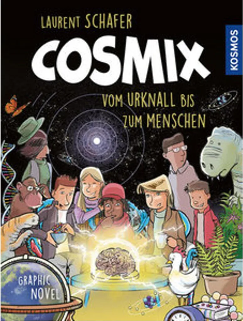 Cosmix : du Big-Bang à l'Homme, Roman Graphique par Jean-Pierre Luminet
