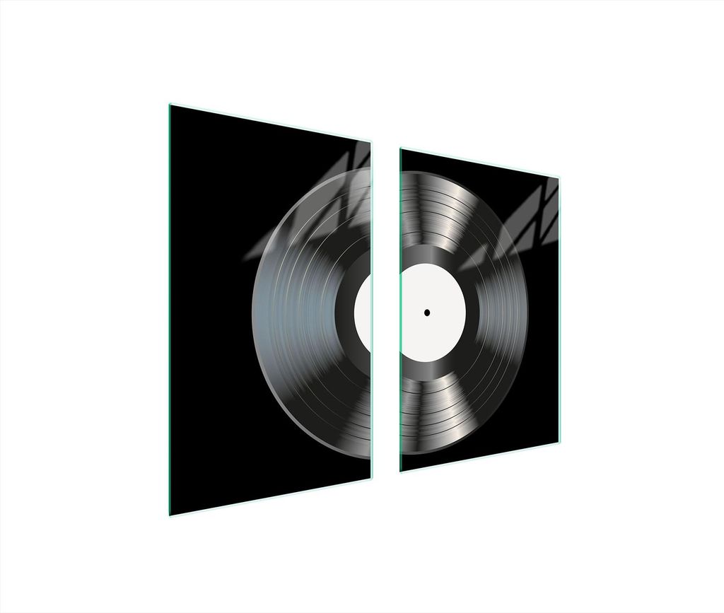 Glasschutzplatte Für Küche 65X52 Vinyl