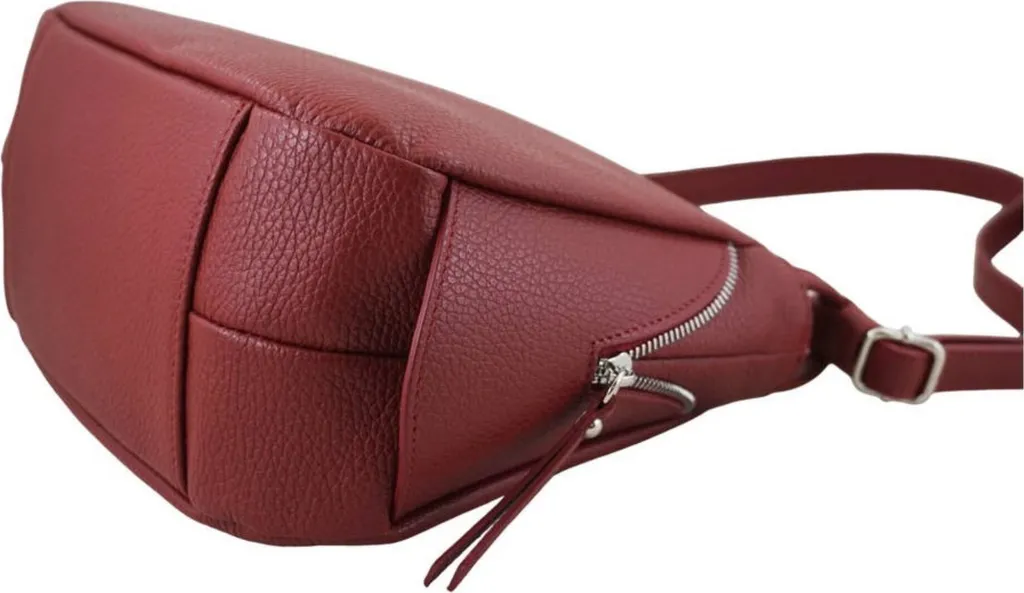 Barberini's Sacs 9461356486 - Sac à Main en Cuir Italien Noir Élégant