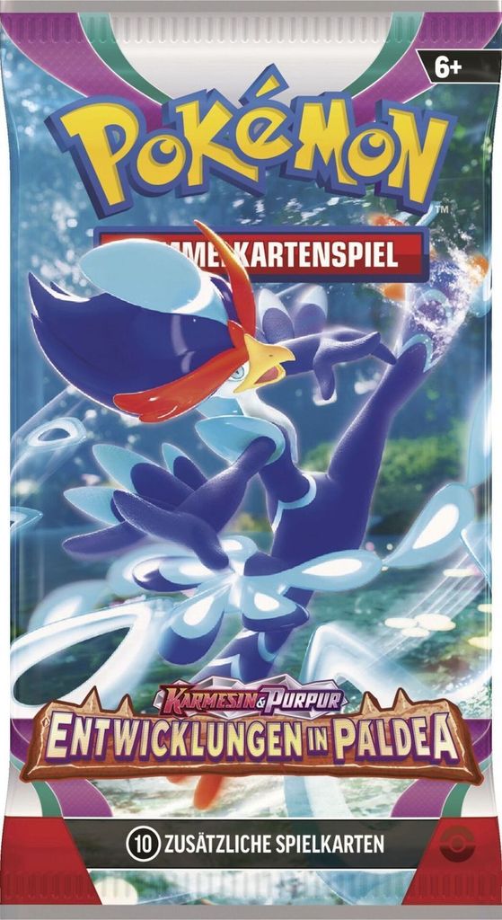 Pokémon Crimson & Purple KP02 Booster PL Zdjęcie produktu