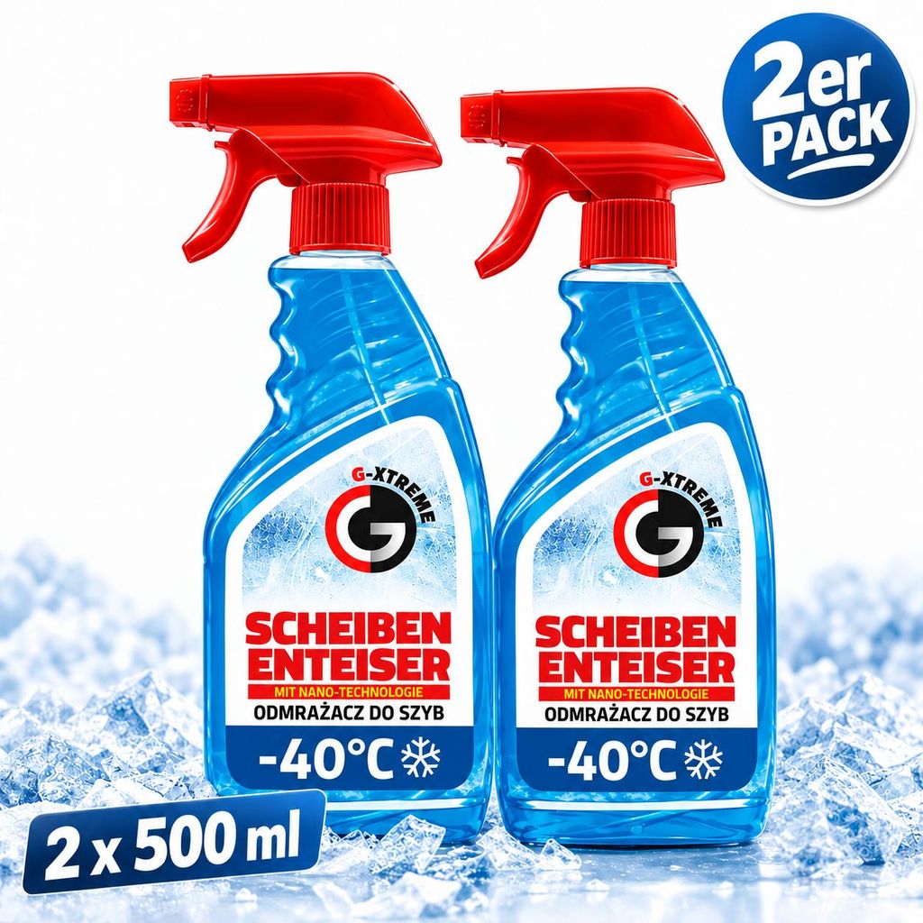2 x Płyn do usuwania szronu z szyb G-XTREME, 500 ml, Zdjęcie produktu 