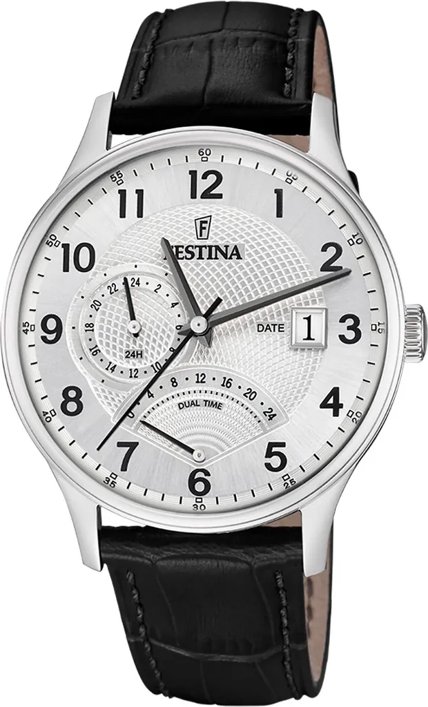 Orologio Festina Uomo UF16983/A - Eleganza Classic in Pelle Nera