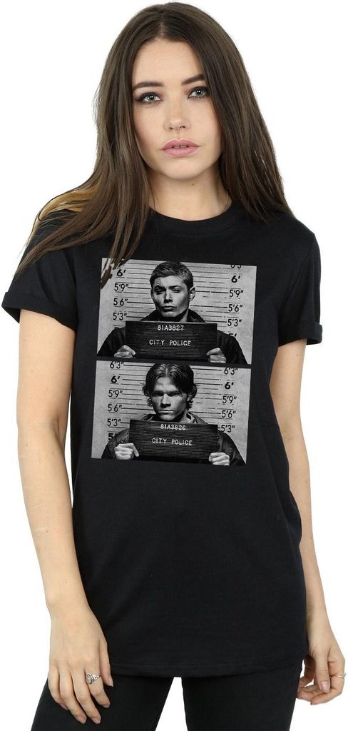 Supernatural - "Winchester" T-Shirt für Damen BI1317 (4XL) (Schwarz)