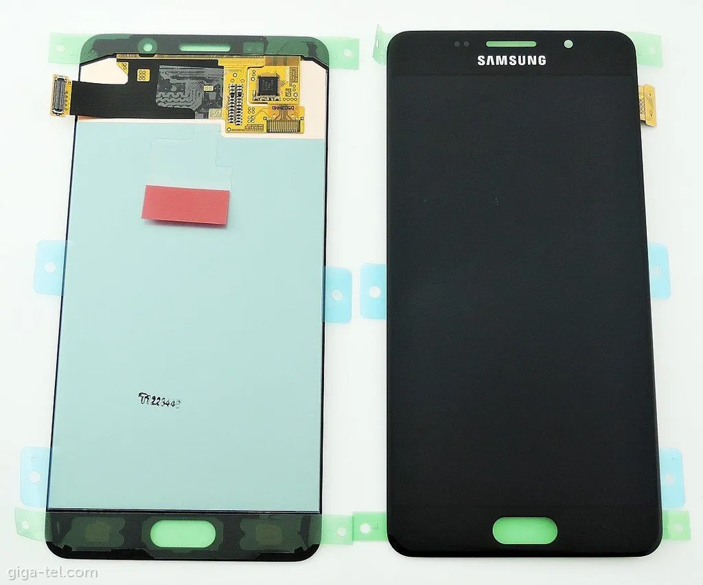 Écran complet avec vitre tactile pour Samsung A5 2016 A510F Noir