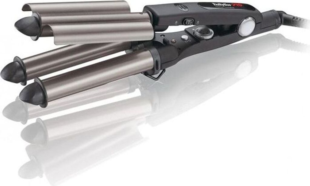 Babyliss Pro Curling Iron Triple Barrel black grey Produktbild 5