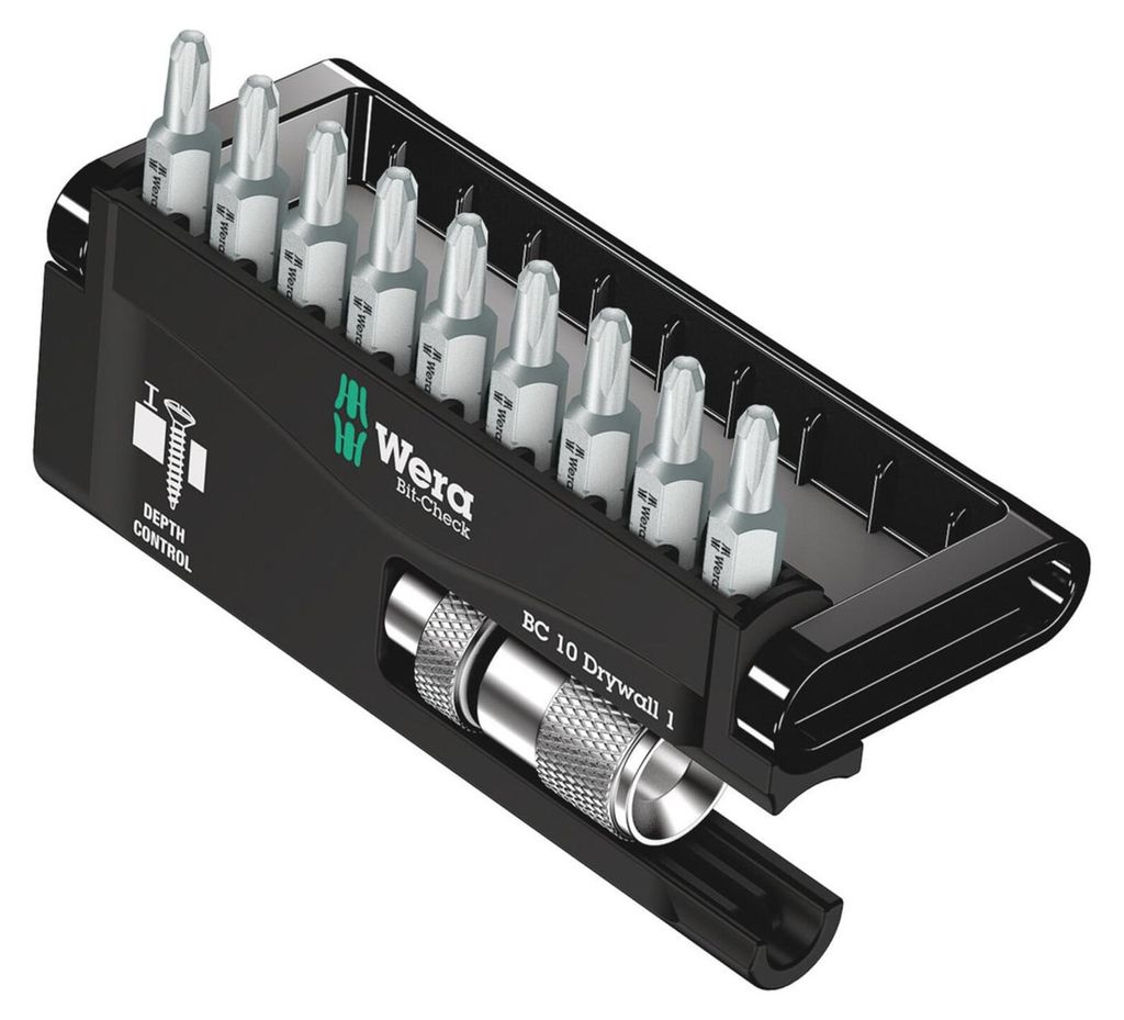 Assortiment d'embouts WERA Bit-Check 10 Drywall 1 Image du produit 