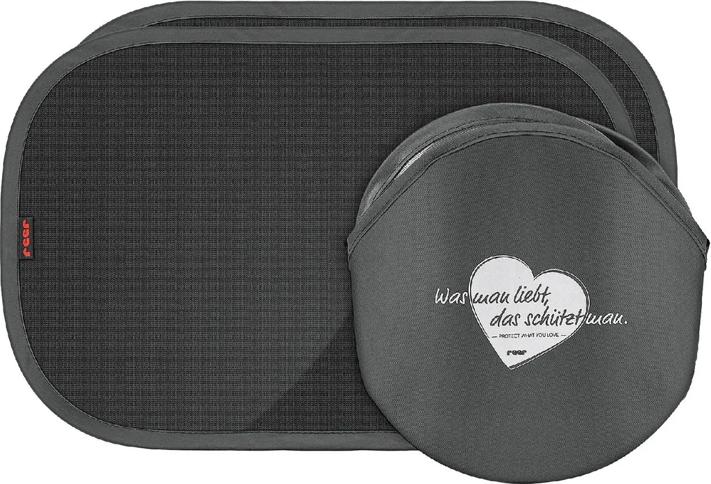 Set 2 Parasole Auto TravelKid Sun Pure - Protezione Solare Neonati UV50+