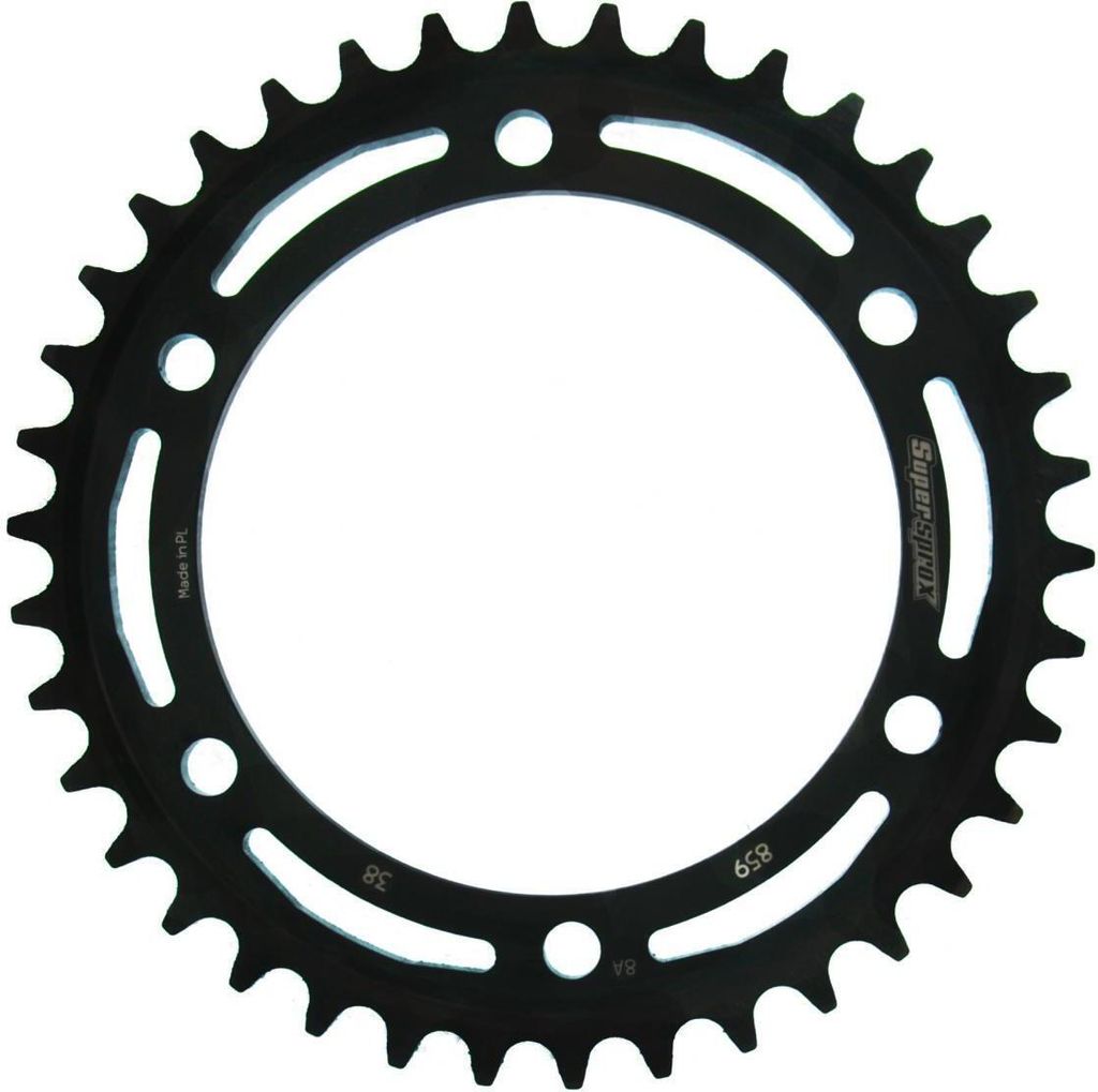 Supersprox Kettenrad 530 LK 150,0mm Ø 130mm 38Z 6-Loch Stahl schwarz
