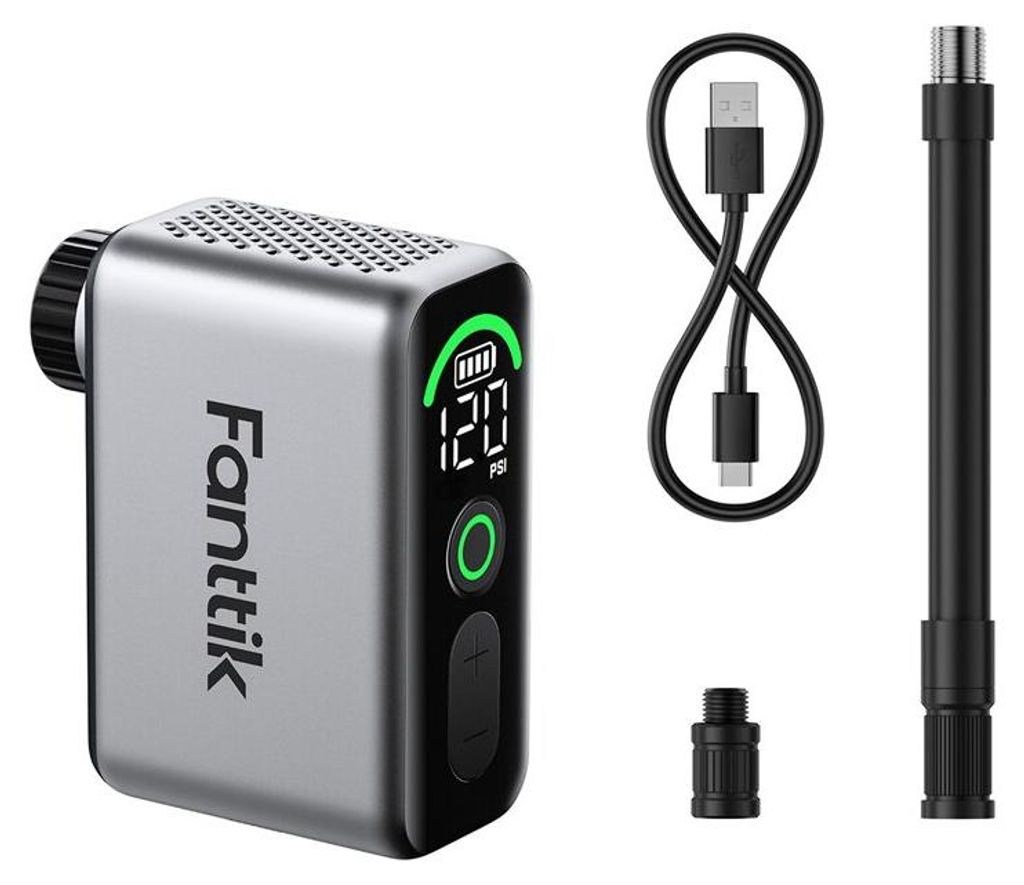 Fanttik X10 Ace Mini Fahrradpumpe Elektrisch 120 PSI Produktbild 