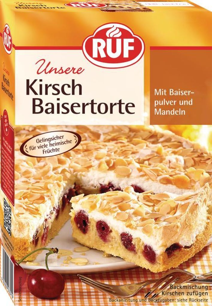 RUF Kirsch Baisertorte Backmischung Produktbild 