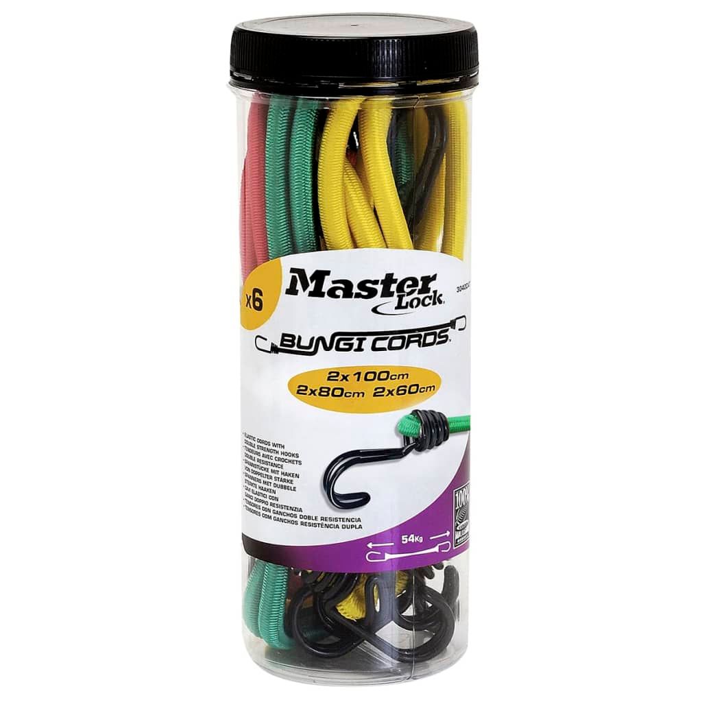 Master Lock Spanngummi 6er-Pack Twin Wire 3040EURDAT