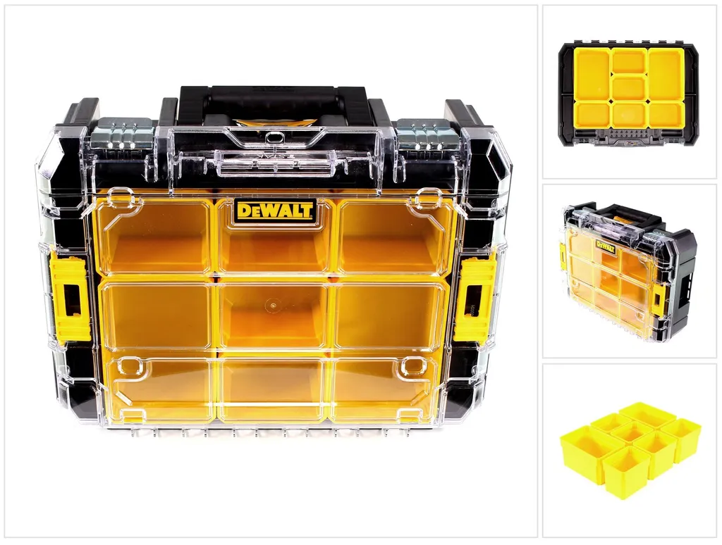 Caisse à outils TSTAK V DeWALT DWST1-71194 avec Compartiments Modulables