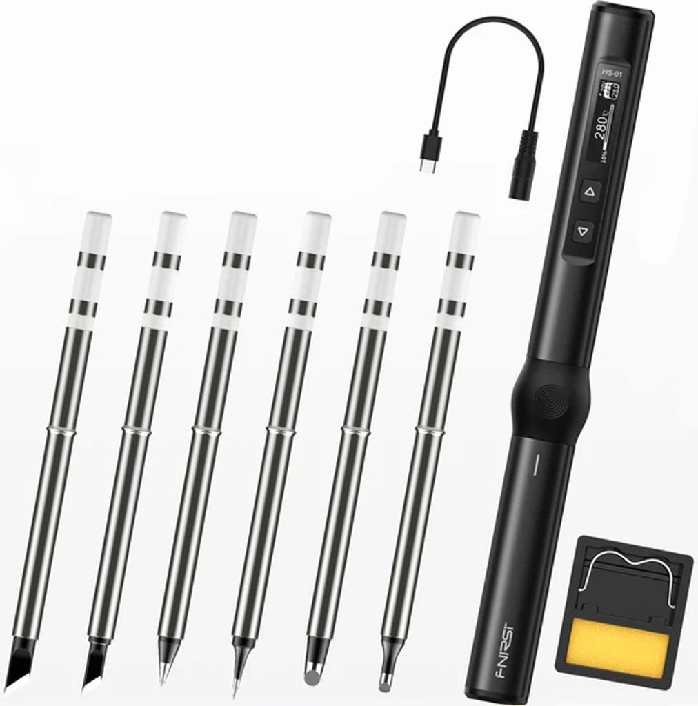FNIRSI HS-01 SMART Elektrická programovatelná mikropájka s Obrázek produktu 
