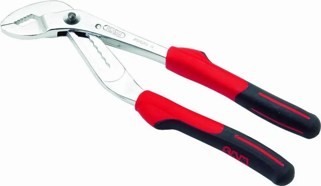 Pince multiprise bi-matière SAM à réglage rapide bouton poussoir
