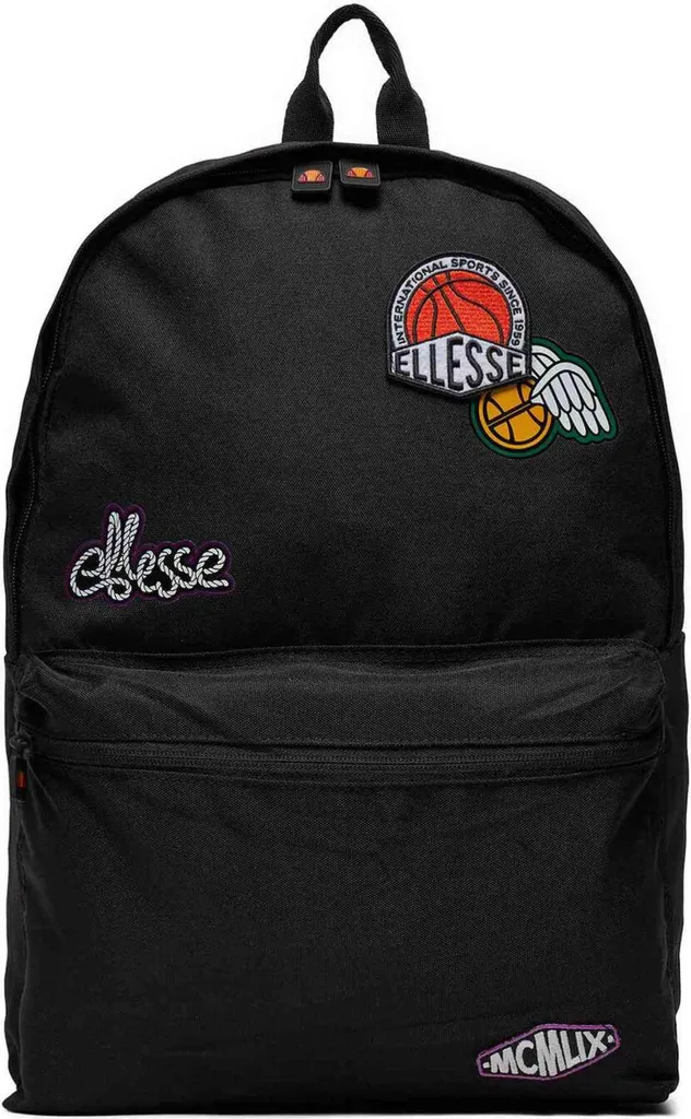 Sac à dos Ellesse Noir SAVA3600-011 Idéal pour les Études et le Sport