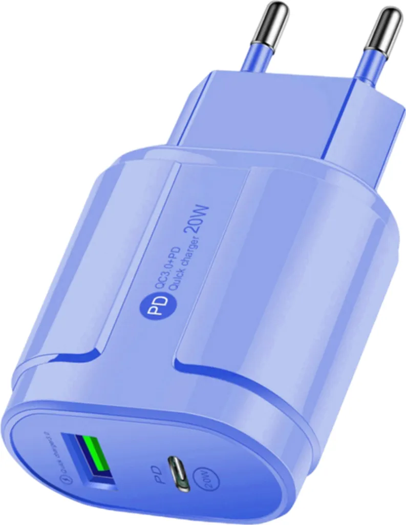 Caricabatterie Rapido Eko 20W Lavanda - USB Type-C Power Delivery
