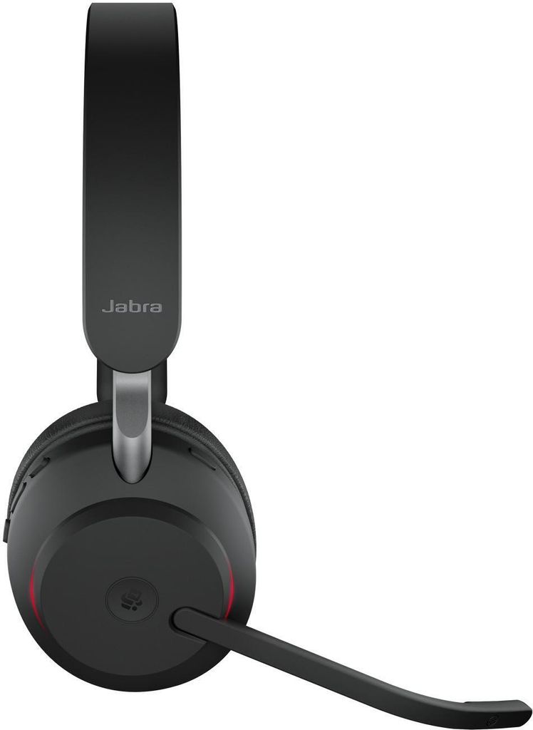 JABRA Evolve2 65 Stereo MS USB-A Bluetooth czarny Zdjęcie produktu 8