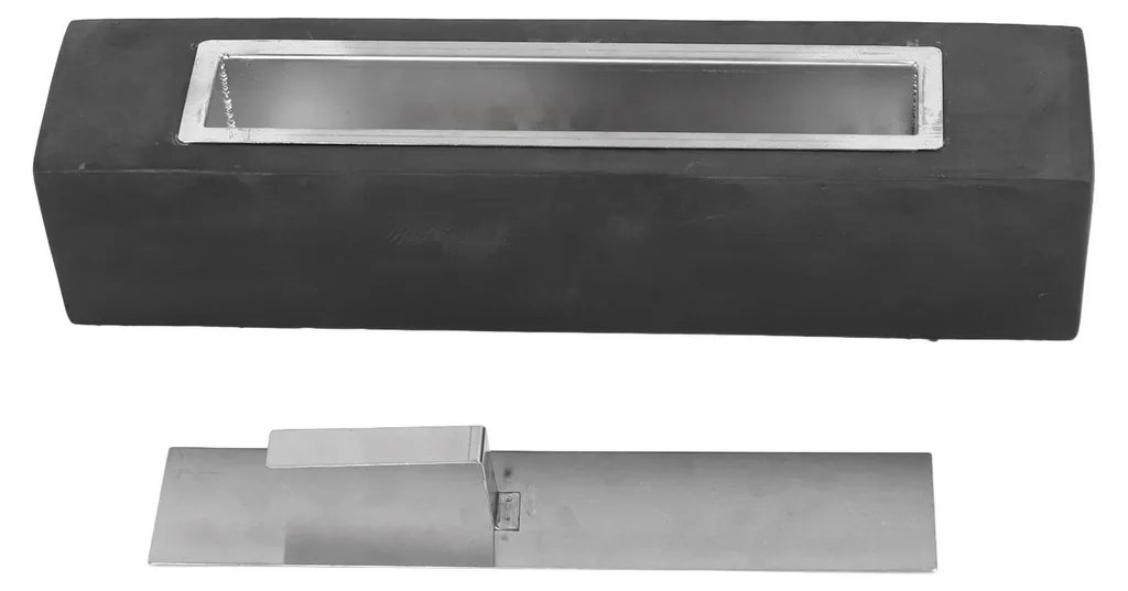Foyer de table innovant en métal rectangulaire pour barbecue et camping