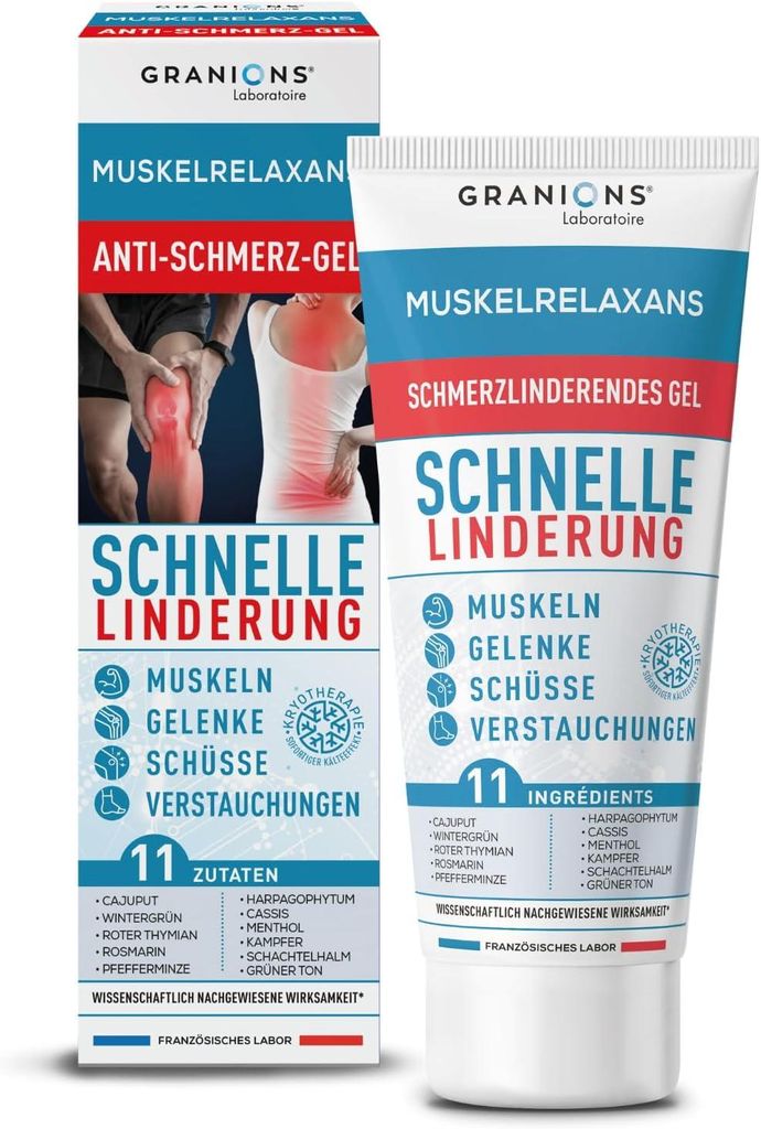 Muskelentspannendes Gel, gegen Schmerzen, Schnelle Produktbild 