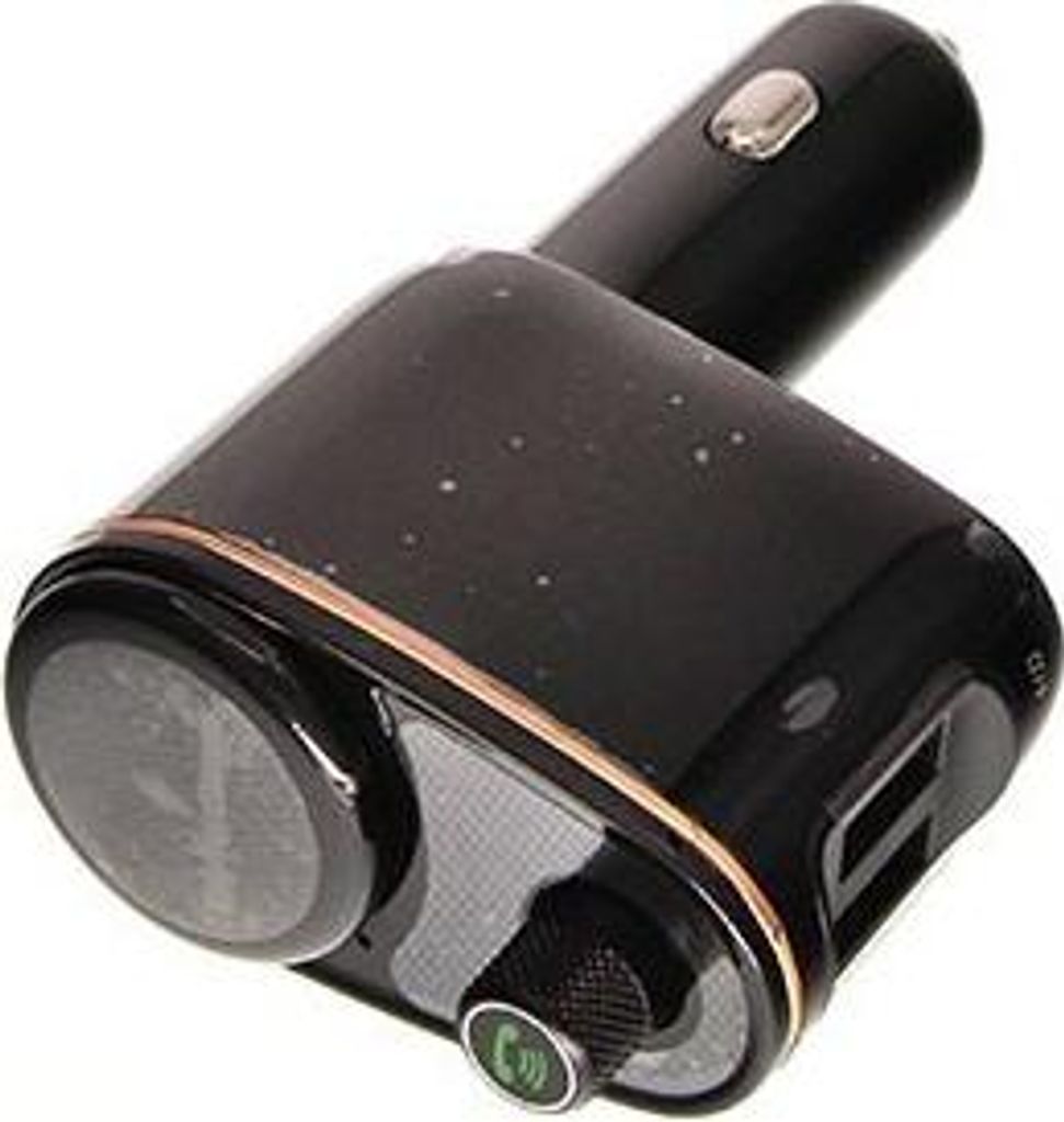 Transmiter Fm Baseus 2X Usb, Bluetooth - Czarny Zdjęcie produktu 