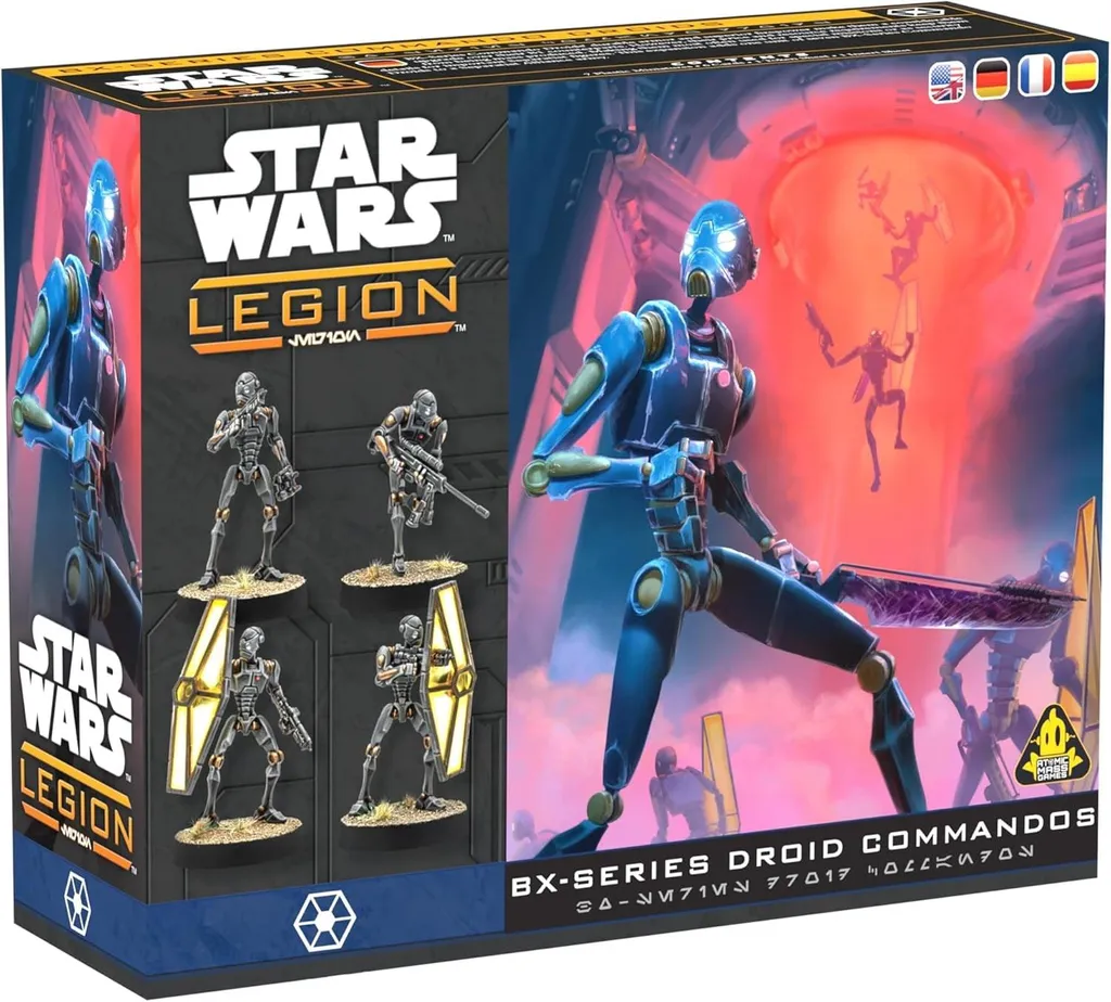 Star Wars Legion : Extension Droid Commandos BX - Unité Séparatiste