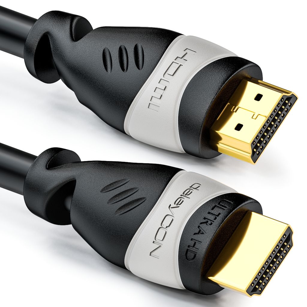 2m HDMI Kabel weiß mit Ethernet 3D ULTRA HD 4K HDTV für LCD LED PLASMA TV PC 