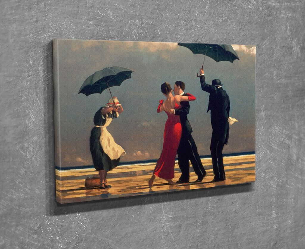 Wallity, DC190- VGA1003, Bunt, Leinwandbilder, 30 x 40 cm, 100% Leinwand