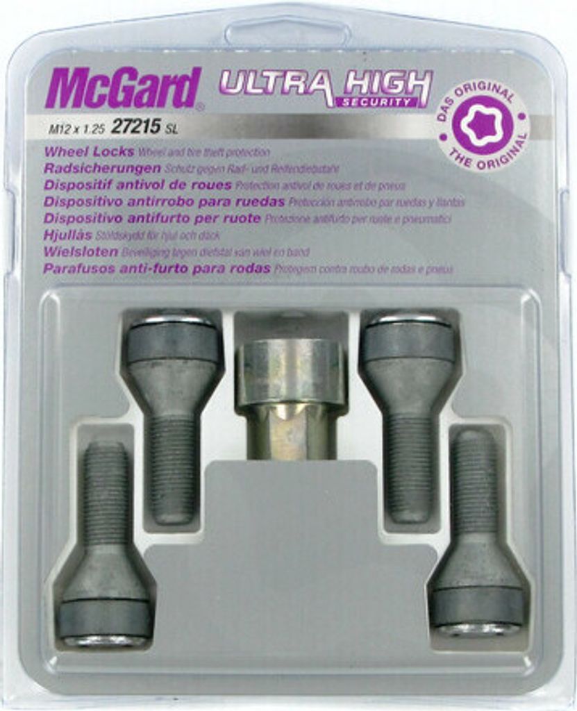McGard Konische Ultra-Hochsicherheits-Anti-Diebstahl-Bolzen M12x1,25