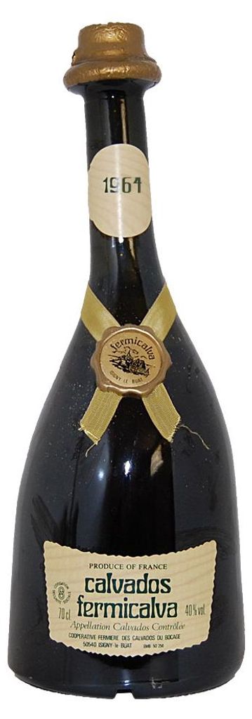 Calvados 1964 Fermicalva Appellation Calvados Controlée