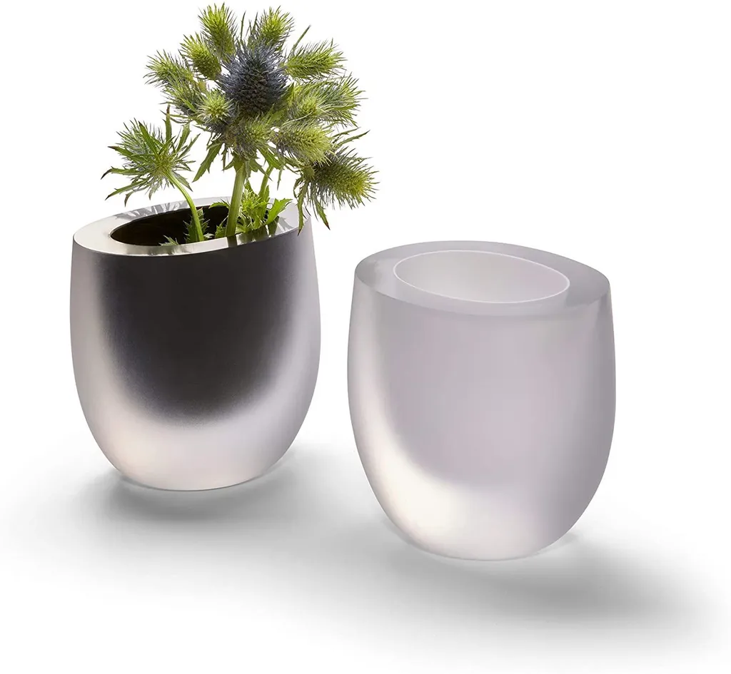 Vase Céramique Blanc Philippi Opak 139004 - Vase Décoratif Design