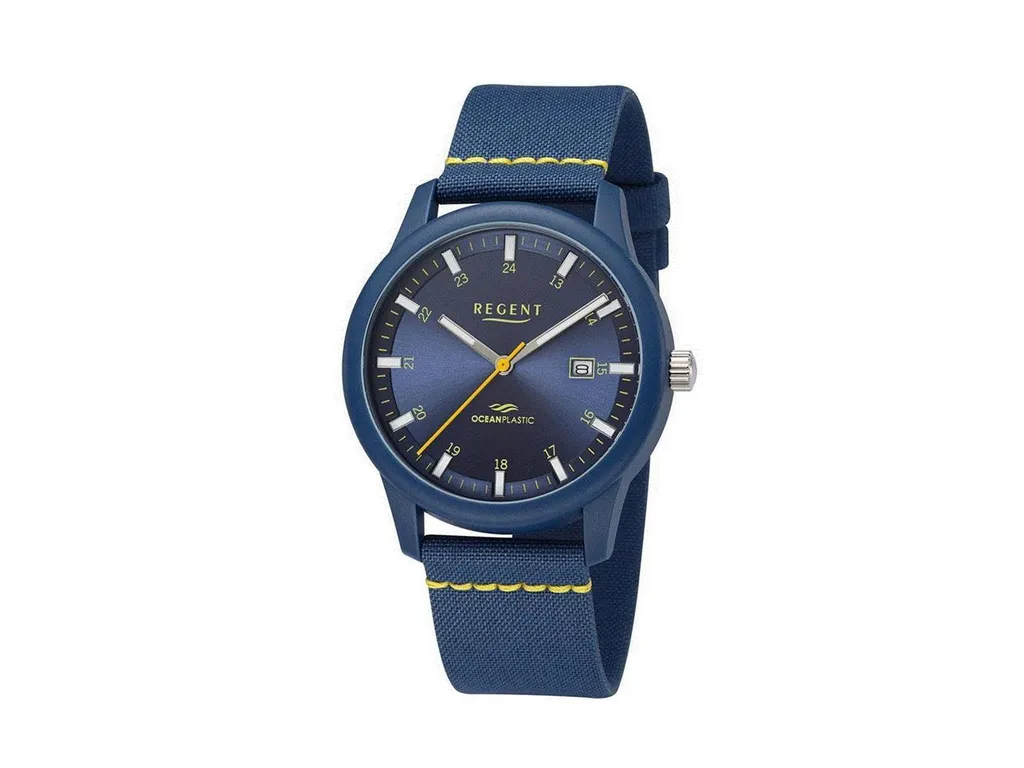 Montre Regent 11110918 en plastique recyclé des océans et cadran clair