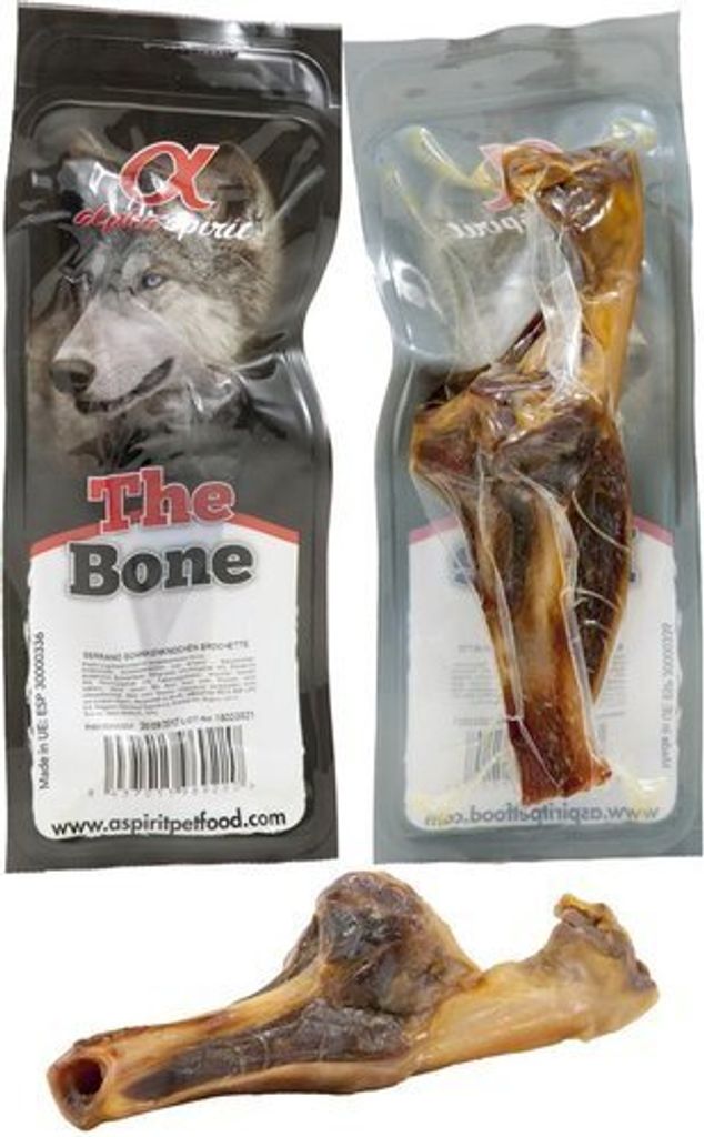 alpha spirit The Bone Serano halbe Schinkenknochen vac.