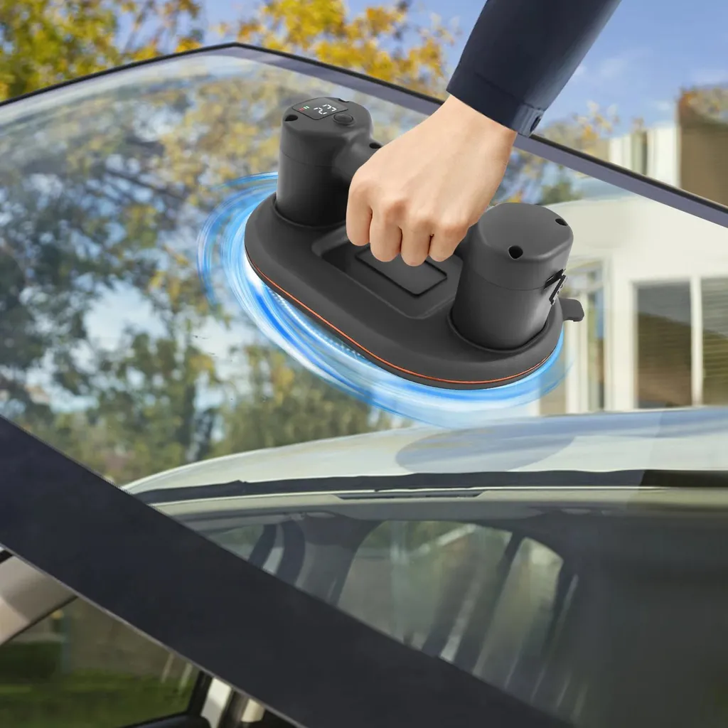 Ventouse à aspiration électrique professionnelle pour dalles et vitres