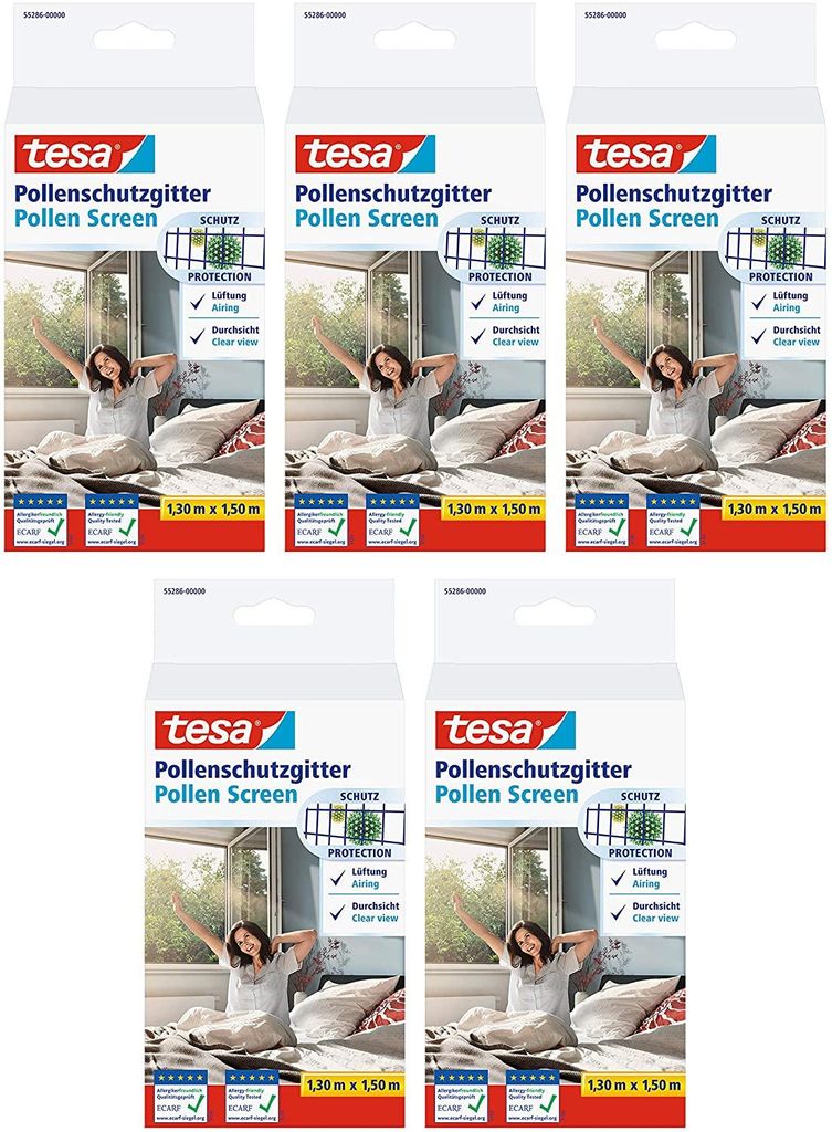 TESA 55286-00000-00, Siebmasche, Nylon, Anthrazit, Produktbild 