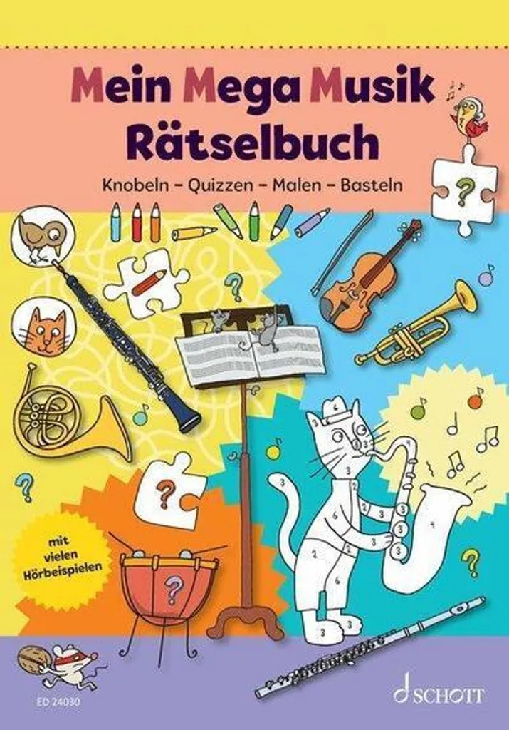 Livre de jeux pour apprendre le solfège en s'amusant à la maison ou école