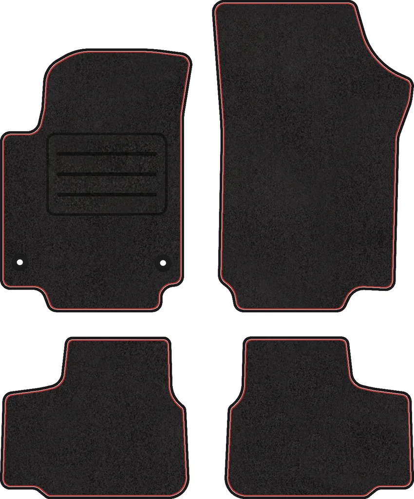 Ruiya Compatibile con VW UP/Seat Mii/Skoda Citigo 2013-2023 2024 Antiscivolo Interno Tappetini, VW e-UP! Tappetini Gomma Tappetini in Gomma per Auto Tappetino Bracciolo Protezione VW UP Accessori
