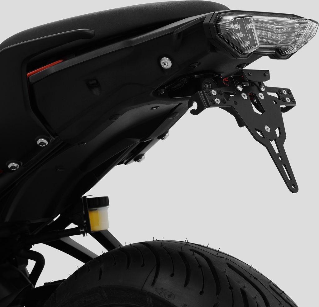 ZIEGER Pro Kennzeichenhalter kompatibel mit Yamaha Tracer 7 Frankreich