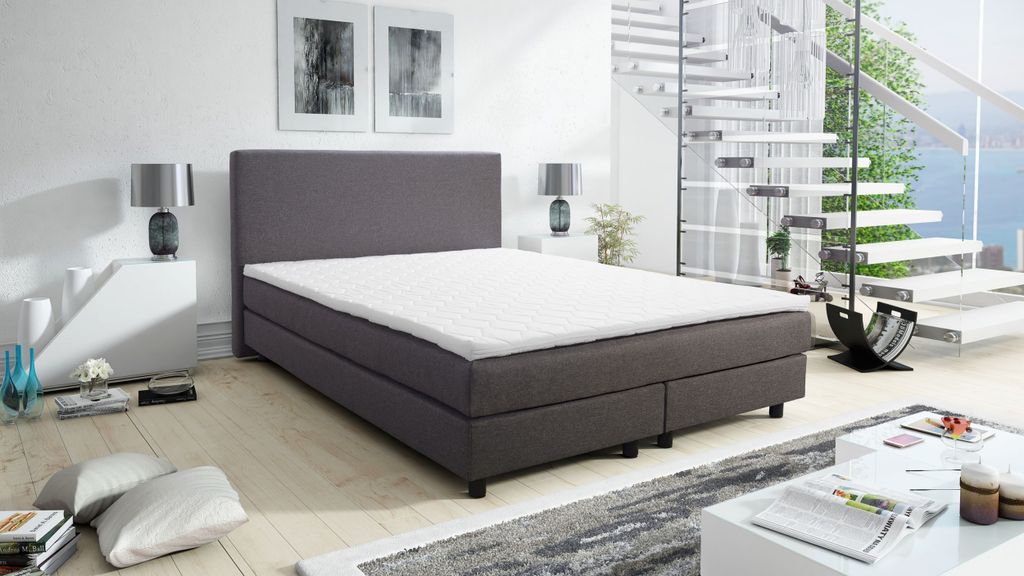 Boxspringbett Boxbett Glenn 2 Hotelbett 140x200 Produktbild 