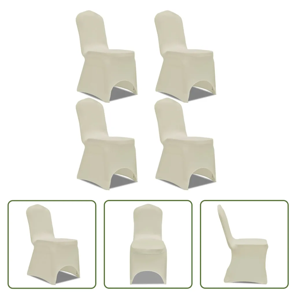 Coprisedia Crema 4pz Lavabili The Living Store | Protezione Totale - 9