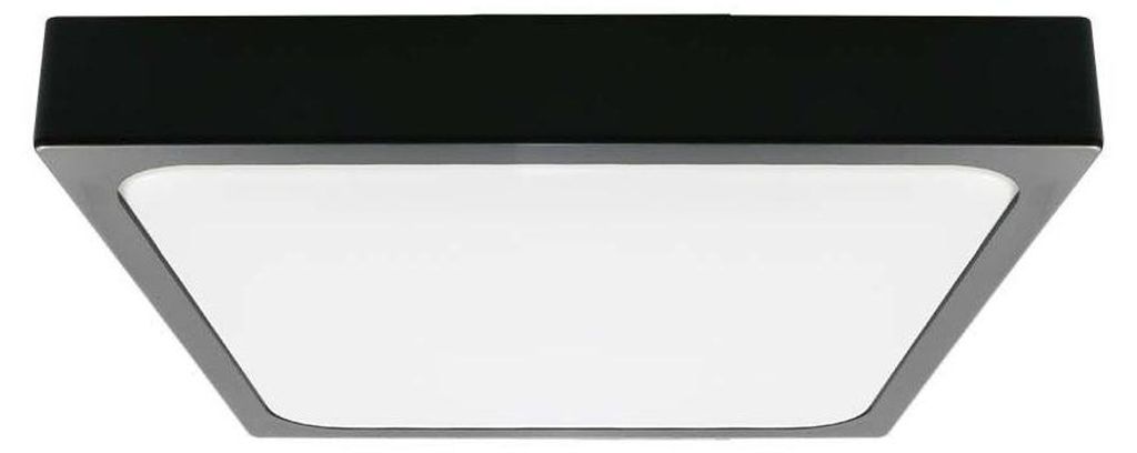 Vt-8618 18W Led Dome Light 6500K Square Black Frame Ip44